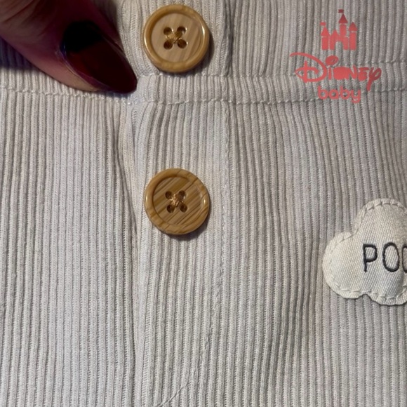 Disney Baby Gray Ribbed Joggers - Picture 6 of 6